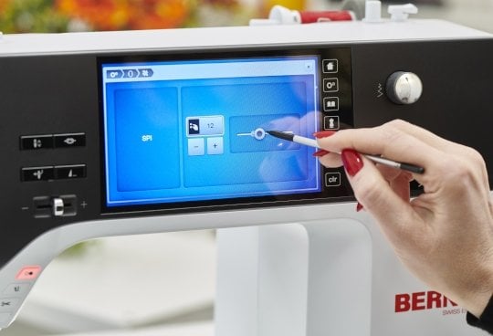 BERNINA Laser Präzision