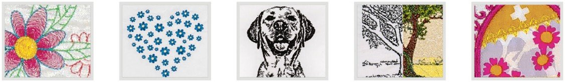 Janome Artistic Digitizer Software Beispiele