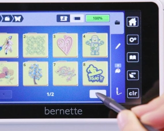 bernette 70 Deco kreative Stickmotive