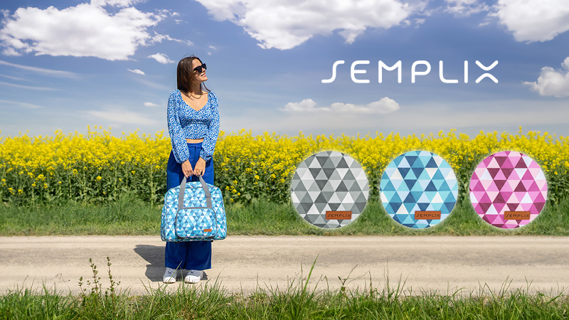 Semplix Nähmaschinentasche Petrol Türkis