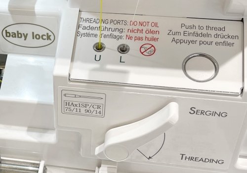 Baby Lock enlighten Detail