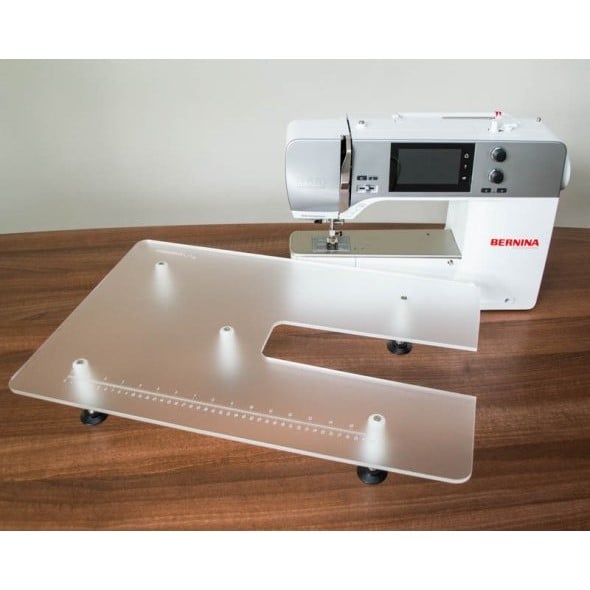 Anschiebetisch für Bernina NEUE 5er-Serie (Acryl/ 600 x 400 mm)