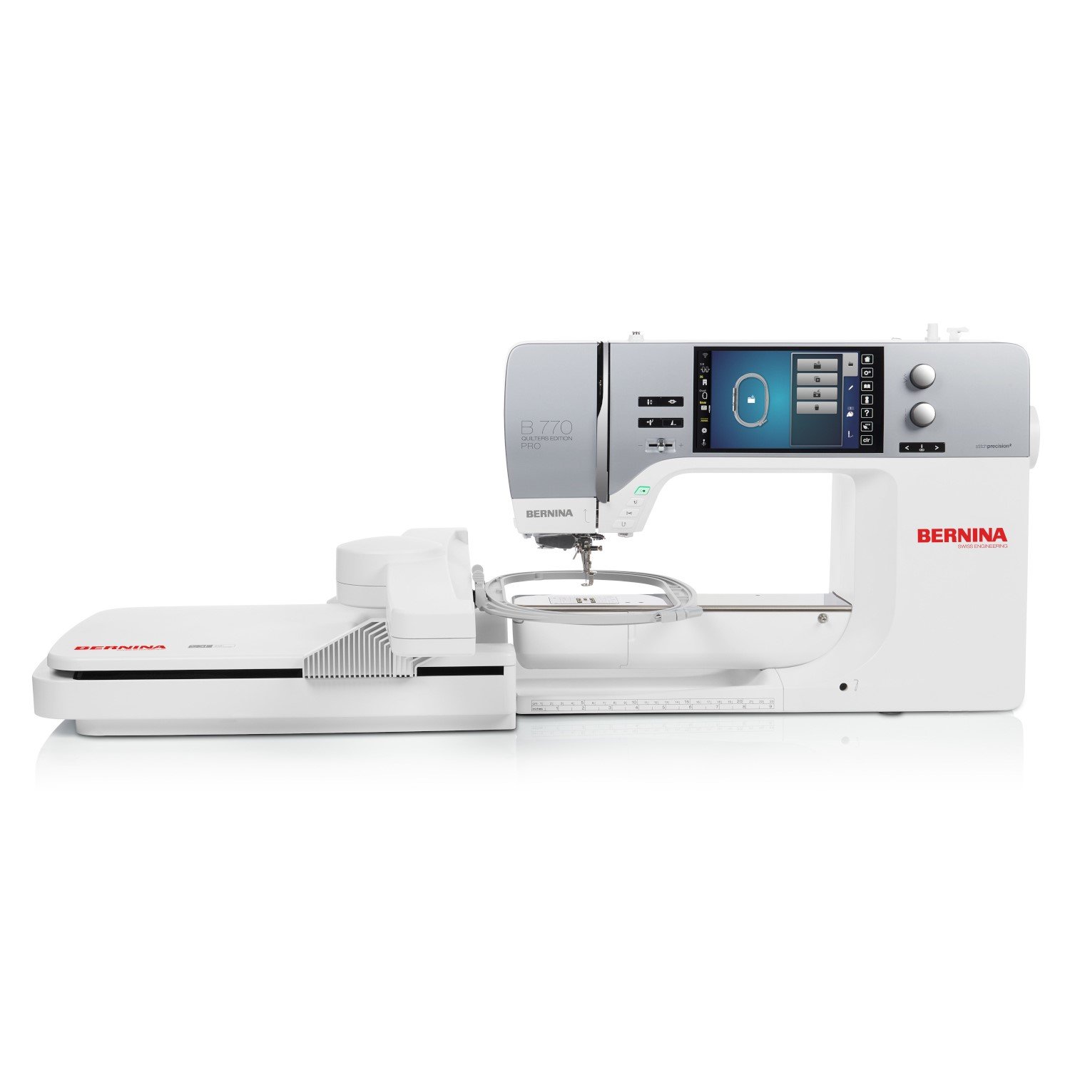 Bernina 770QE PRO Näh-, Stick- und Quiltmaschine mit Stickmodul