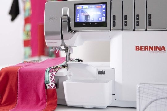 Bernina L860 Arbeitsbereich