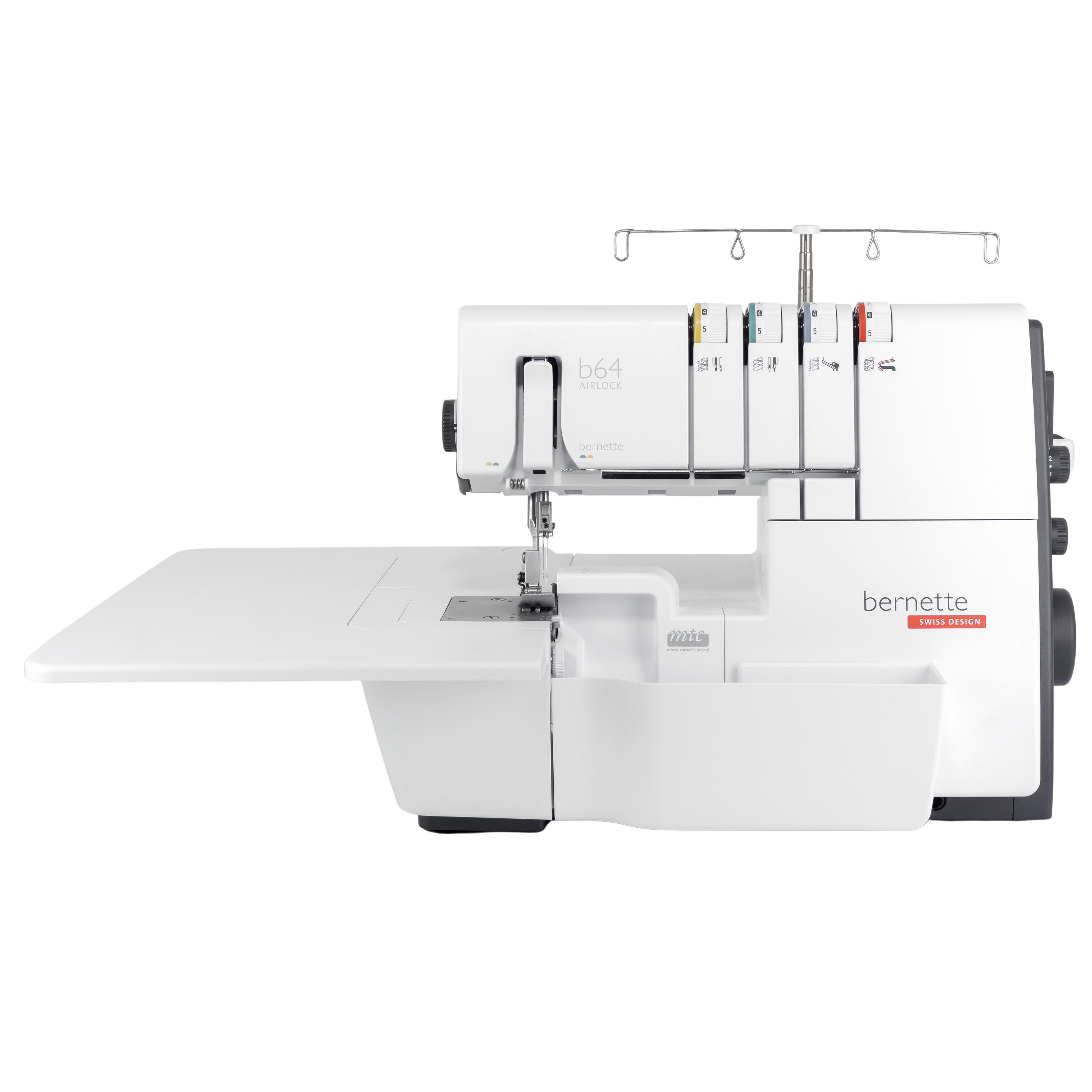 bernette 64 Airlock 4 Faden Overlock mit Lufteinfädelung