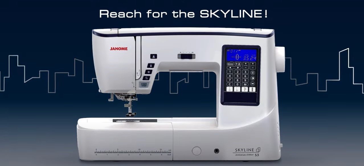 Janome Skyline S3 Banner