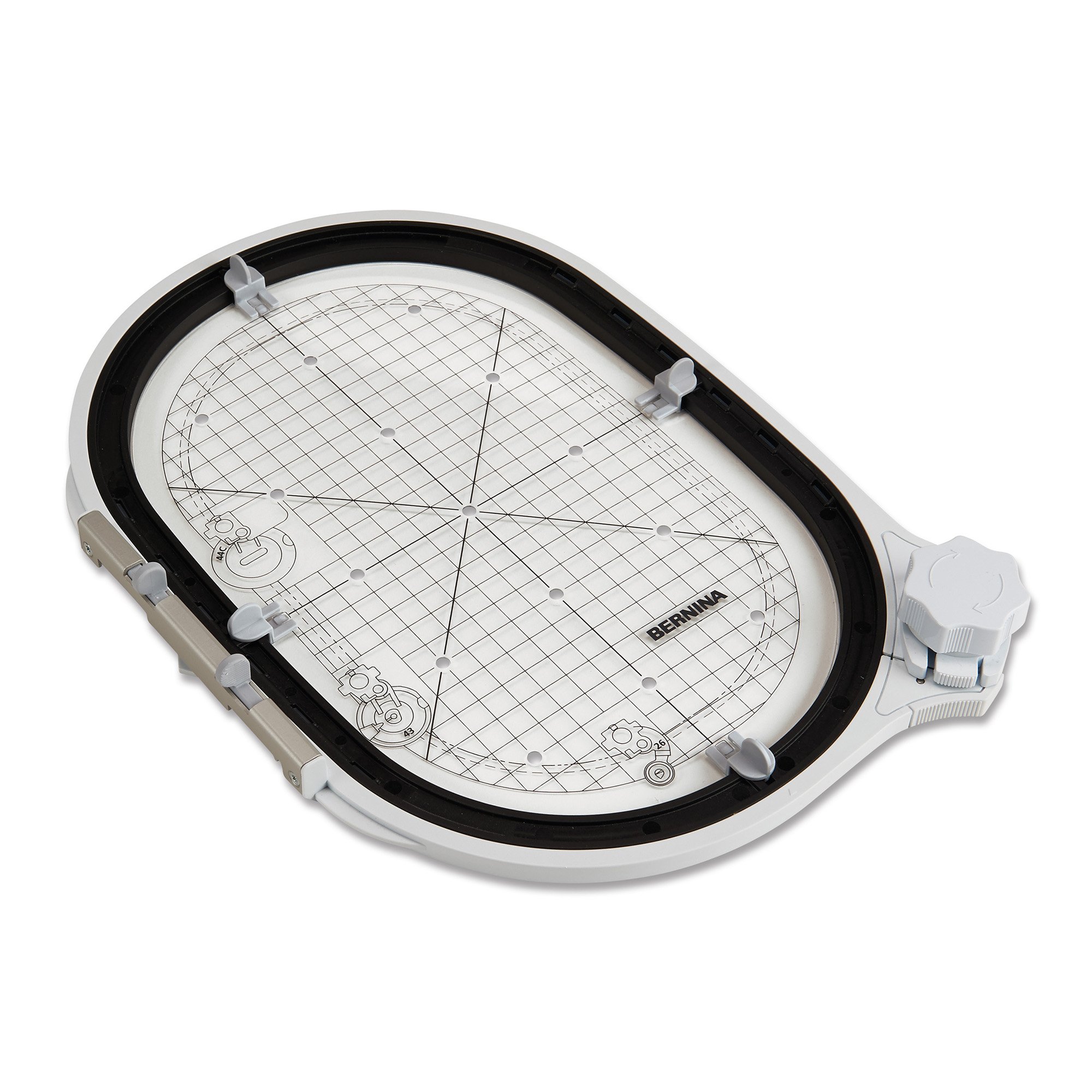 Bernina Stickrahmen Midi Hoop (265 x 165 mm) mit dem genialen Zentralverschluss Bernina Stickrahmen Midi Hoop (265 x 165 mm) mit dem genialen Zentralverschluss
