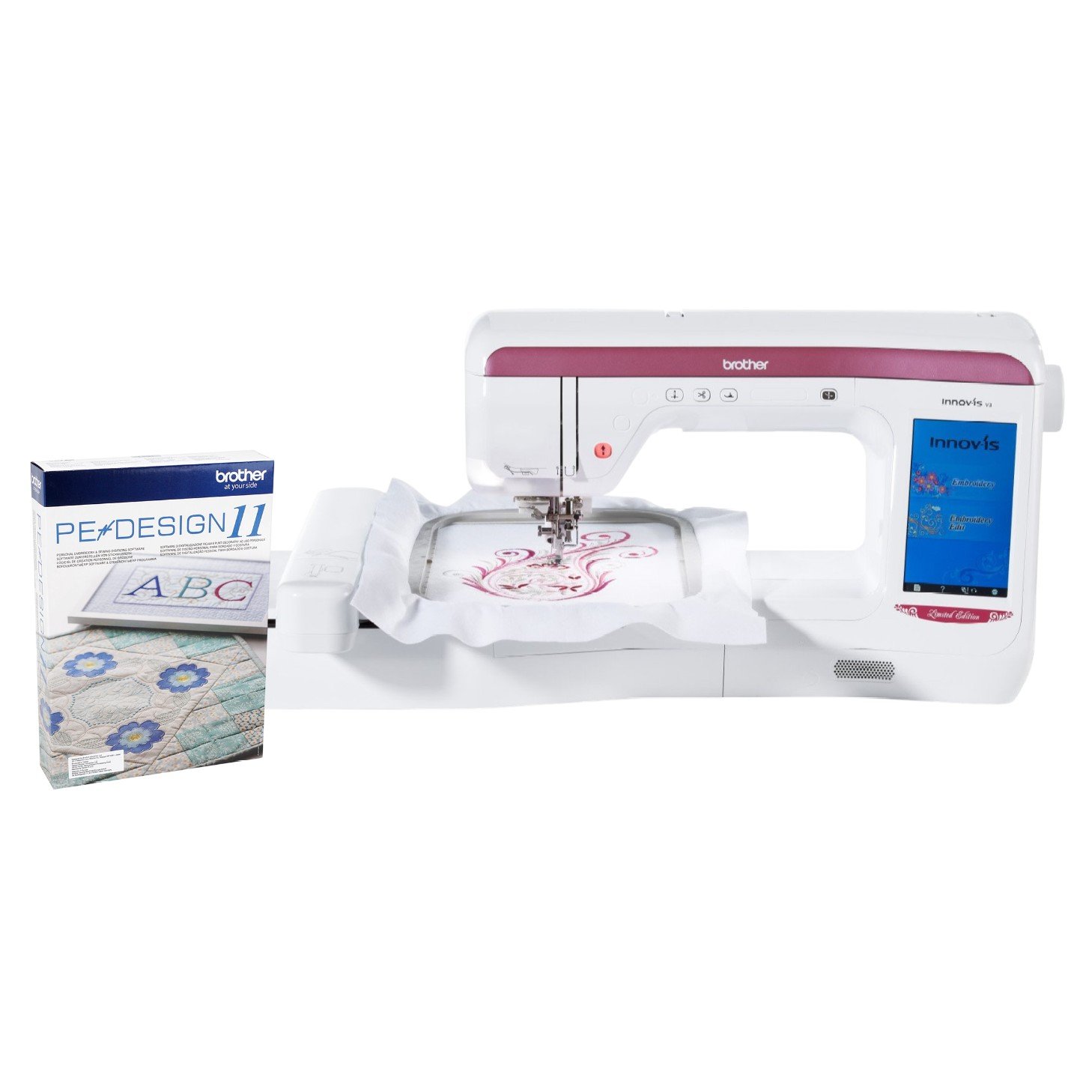 Brother Innov-is V3 LE Stickmaschine + PE Design11 Software (Vollversion)