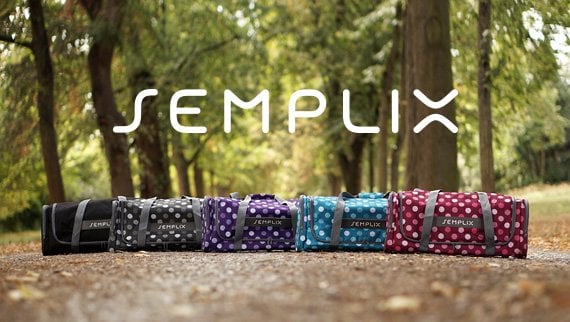 SEMPLIX Plottertasche Punkte-Design – verschiedene Farben