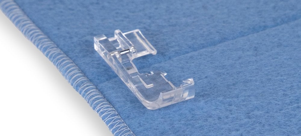 BABY LOCK Transparenter Flachsohlenfuß Detail