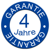 4 Jahre Garantie