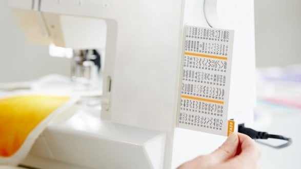 Stichmenü-Tabelle Pfaff Passport 3.0