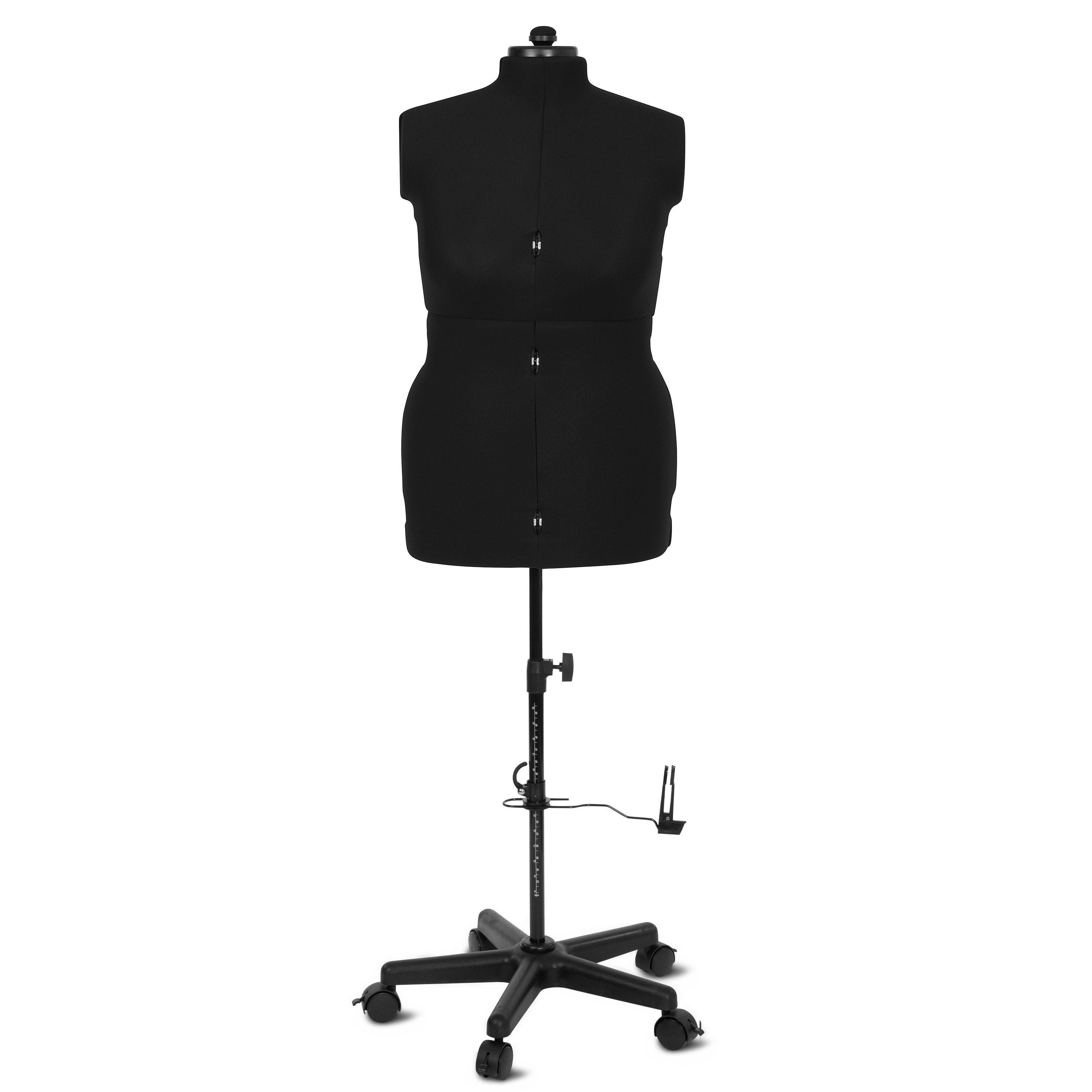 Schneiderpuppe Supa Fit L 5 Rollen schwarz Schneiderpuppe Supa Fit L 5 Rollen schwarz