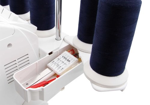 Praktisches Zubehörfach Baby Lock Gloria