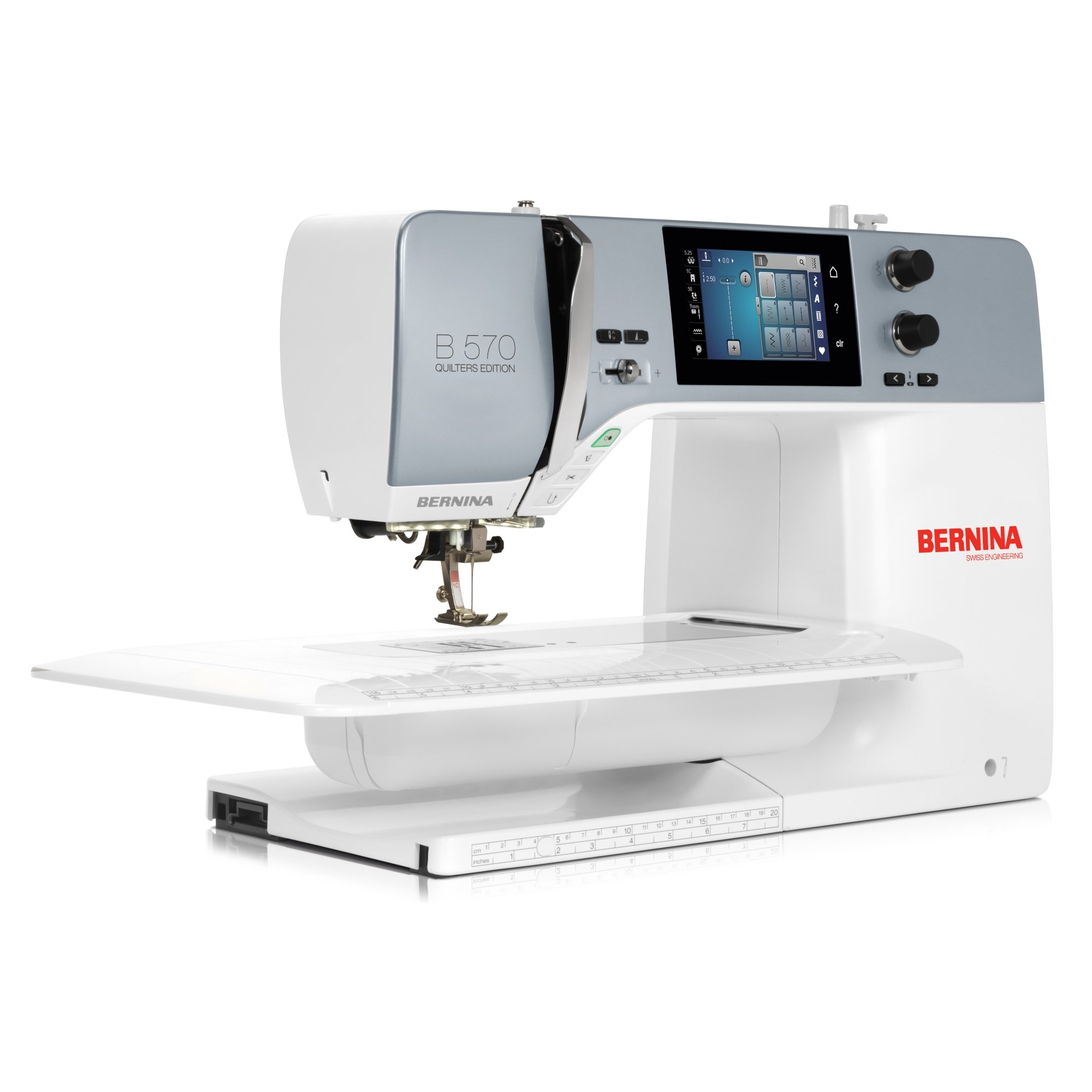 Bernina 570 QE Näh-Stick- und Quiltmaschine - mit Stichregulator (BSR)