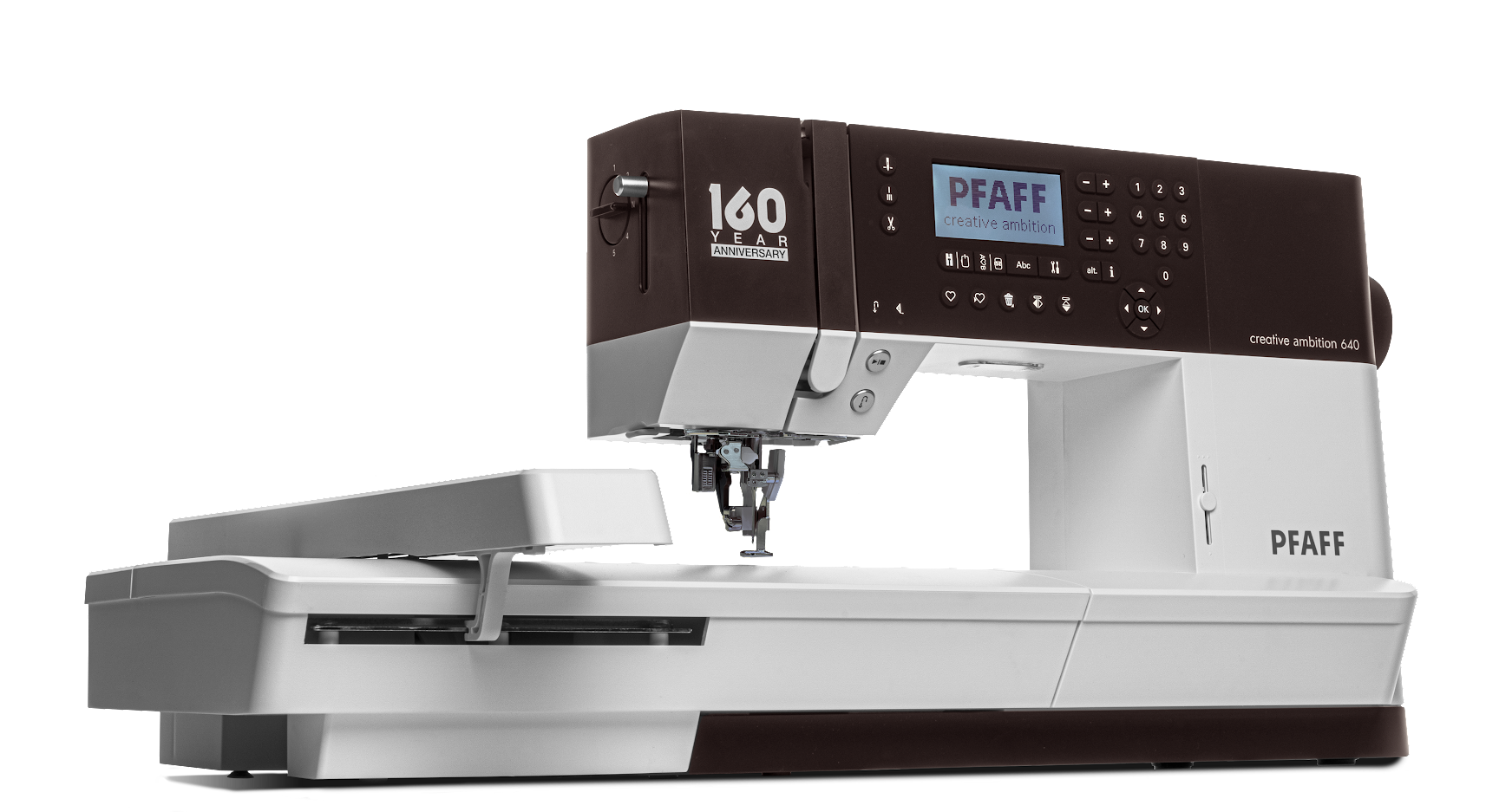 Pfaff Creative Ambition 640 Sonderedition Näh- und Stickmaschine inkl. Sticksoftware Intro
