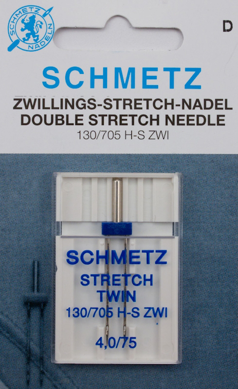 9aad7e95220d7c34e9057e1dab794e5358a236a171f5f Schmetz Zwillings-Stretch-Nadel 1er Pack (4 mm/75)