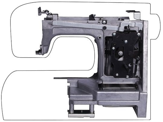 Stabiler Metallrahmen