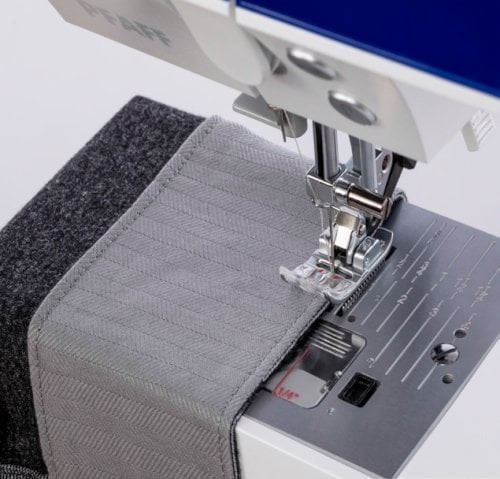 Pfaff ambition 610 Stichbreitenbegrenzung