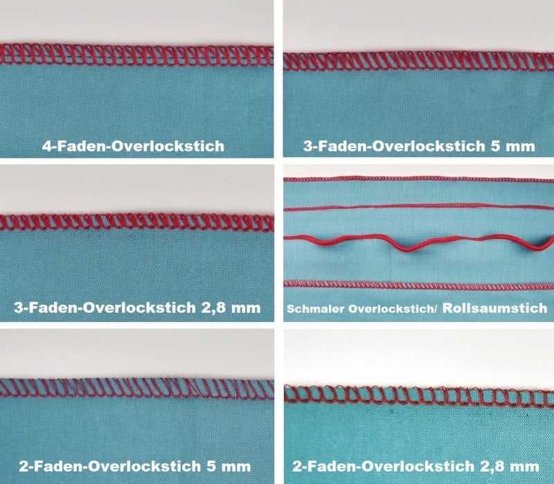 Vielfältige Stichauswahl der Brother Airflow 3000