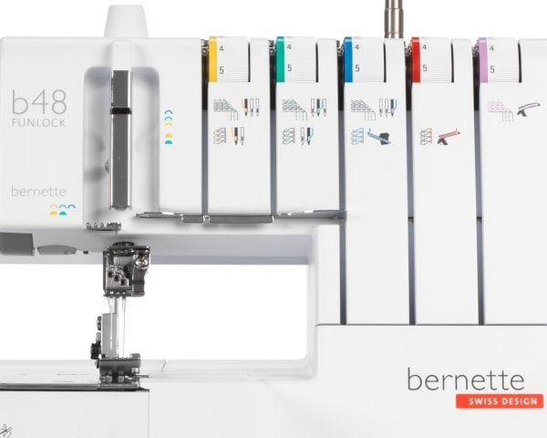 bernette 48 Funlock Bedienfeld mit Reglern