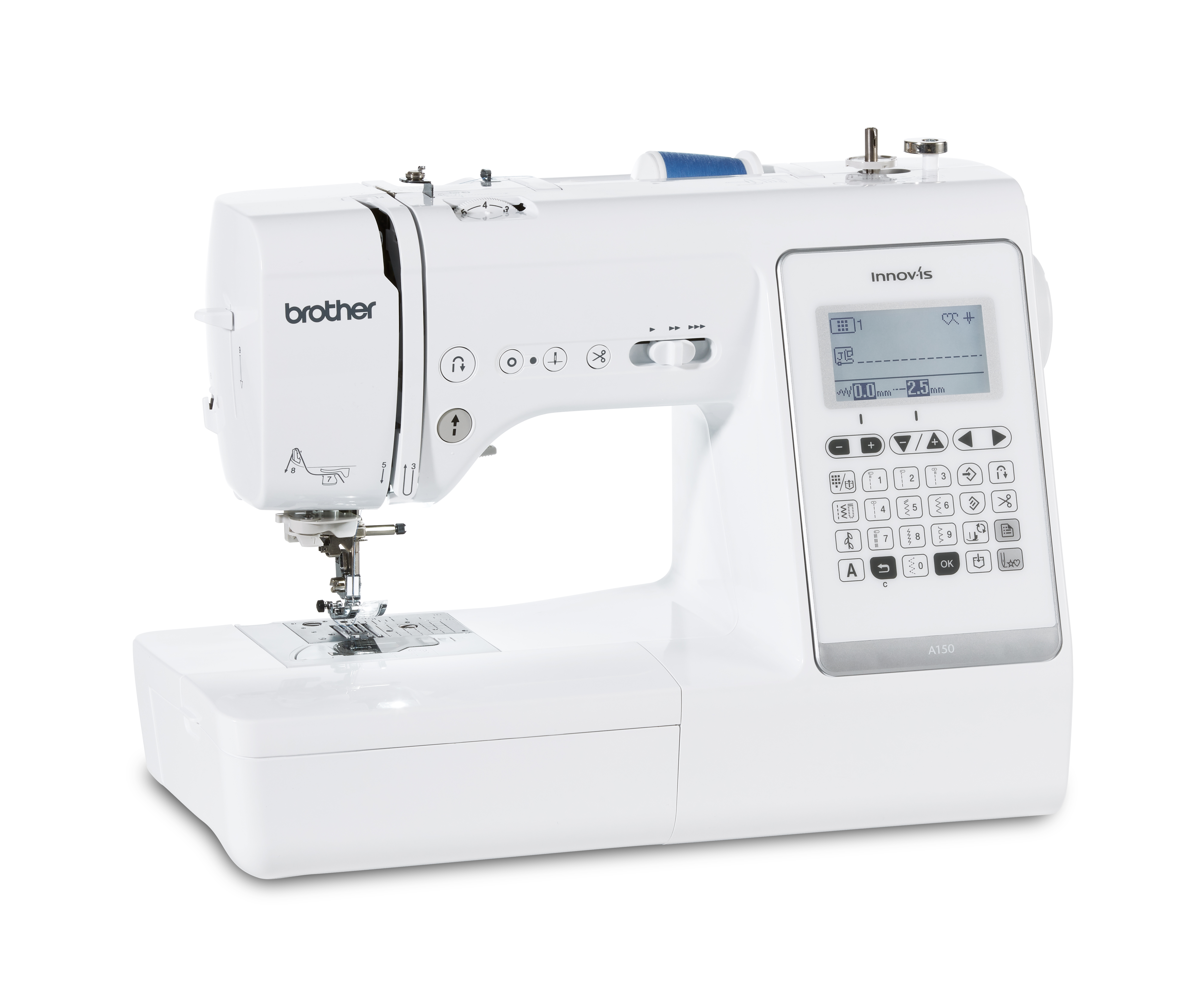 Brother Innov-is A150 mit Komfort-Nadeleinfädler und Automatischer Fadenabschneider Brother Innov-is A150 mit Komfort-Nadeleinfädler und Automatischer Fadenabschneider