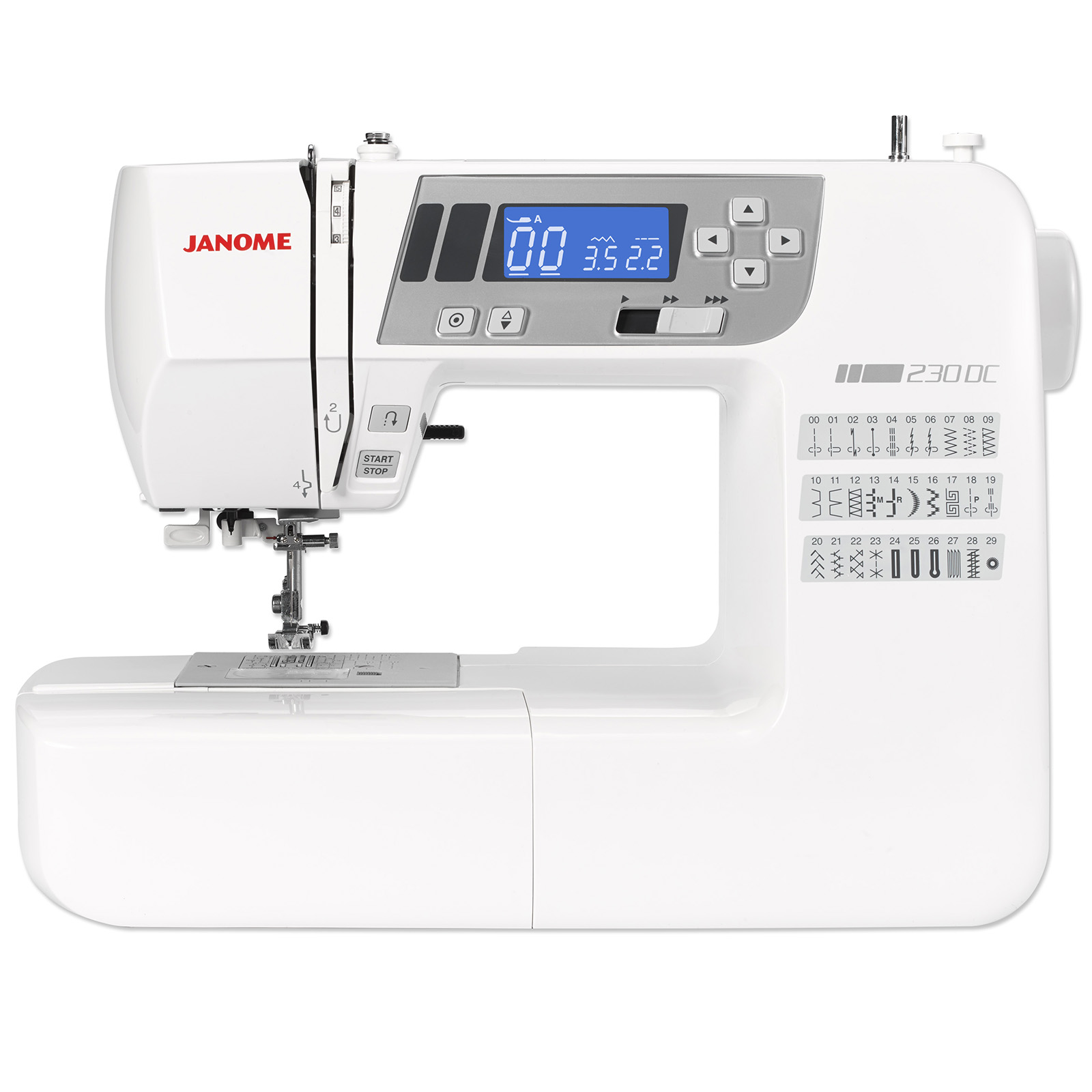 Janome Decor Computer 230 inkl. großen Anschiebetisch gratis
