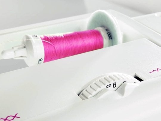 Verstellbare Stichbreite bis 6 mm