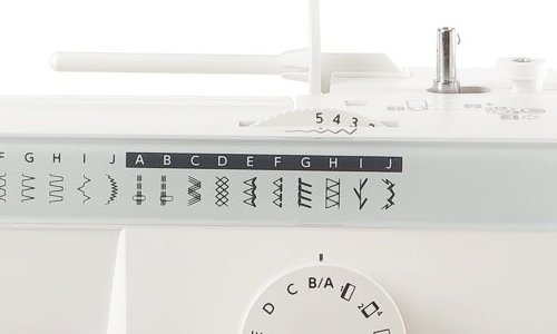 Stichbreite und Automatikspuler