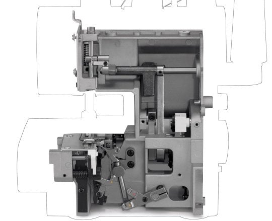 SINGER Heavy Duty 854 Metallrahmen