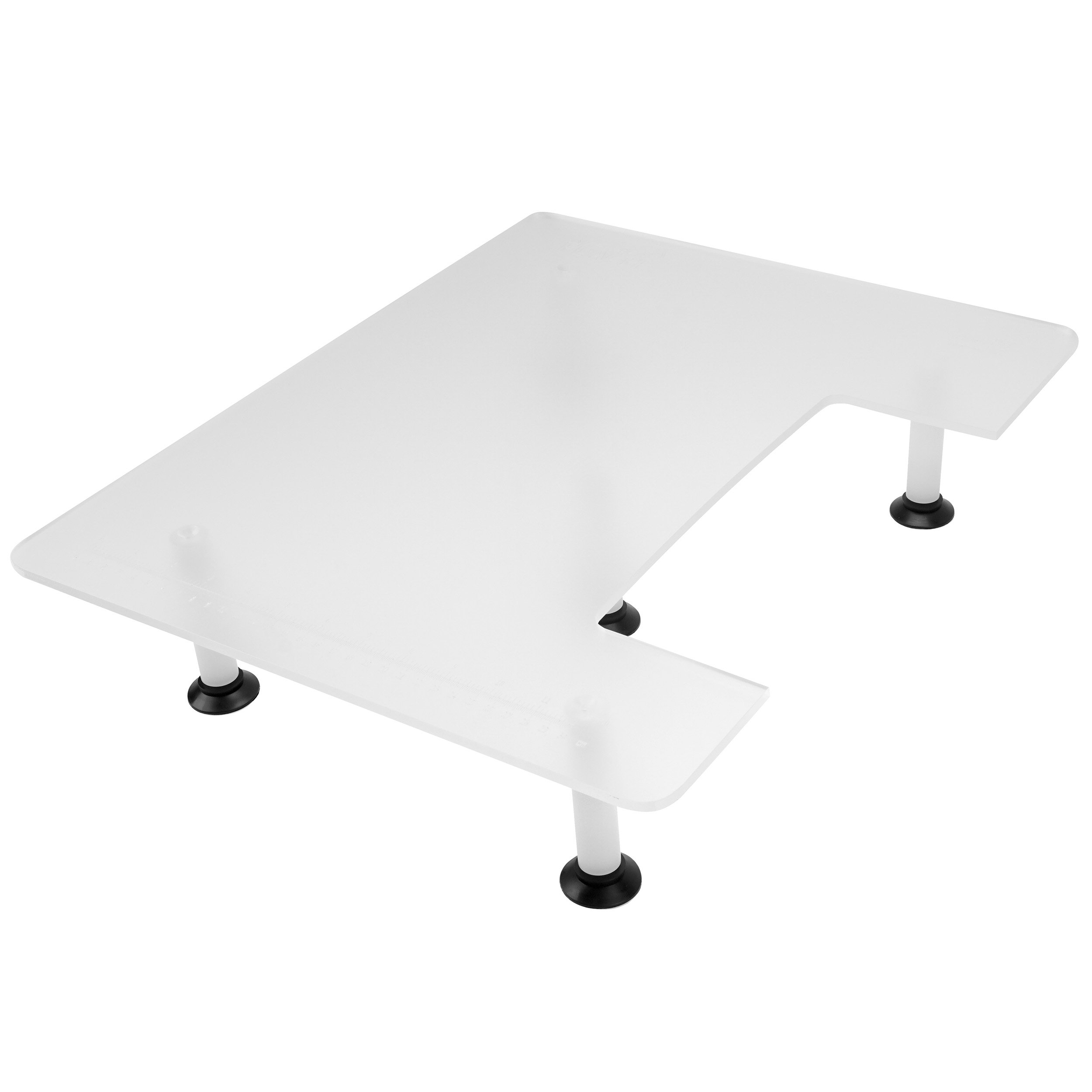 Anschiebetisch für Janome 2000 CPX Coverlock (Acryl/ 600 x 400 mm)