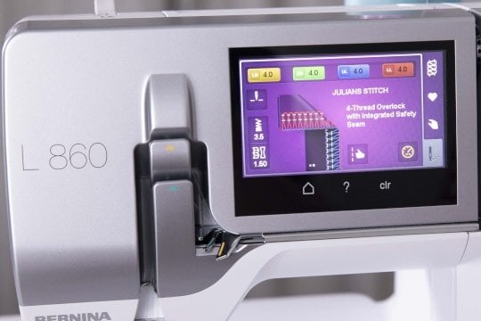 Bernina L860 Touchscreen