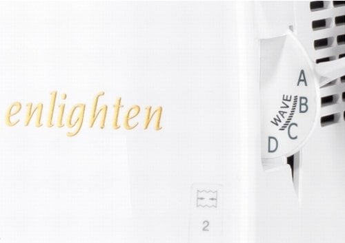 Einstellung Wave-Stich Baby Lock enlighten