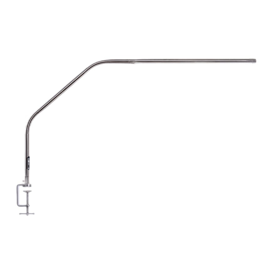 Daylight Slimline 4 Tischlampe/Tischleuchte (gebürsteter Stahl)
