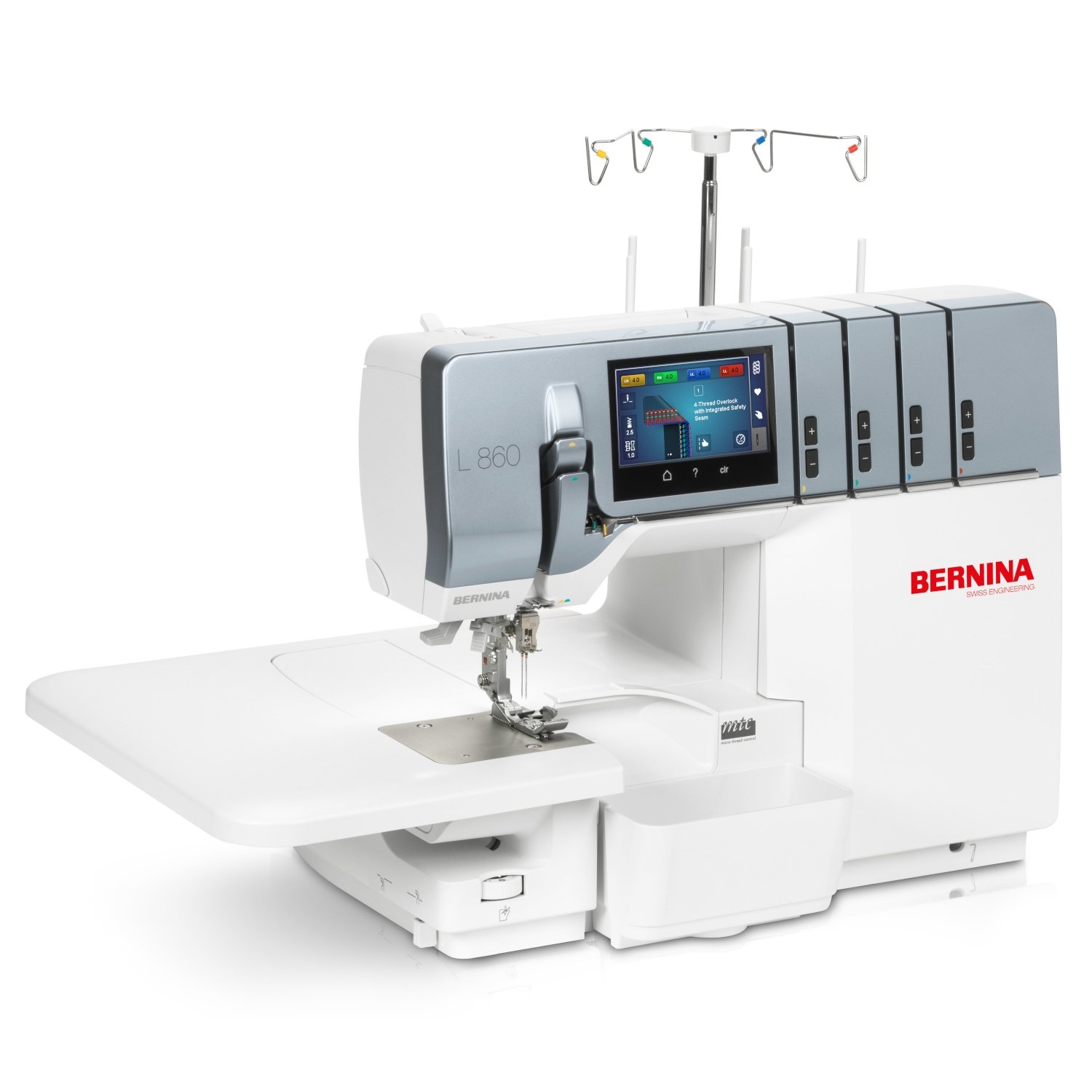 Bernina L 860 - 4 Faden Overlocker mit Lufteinfädelung