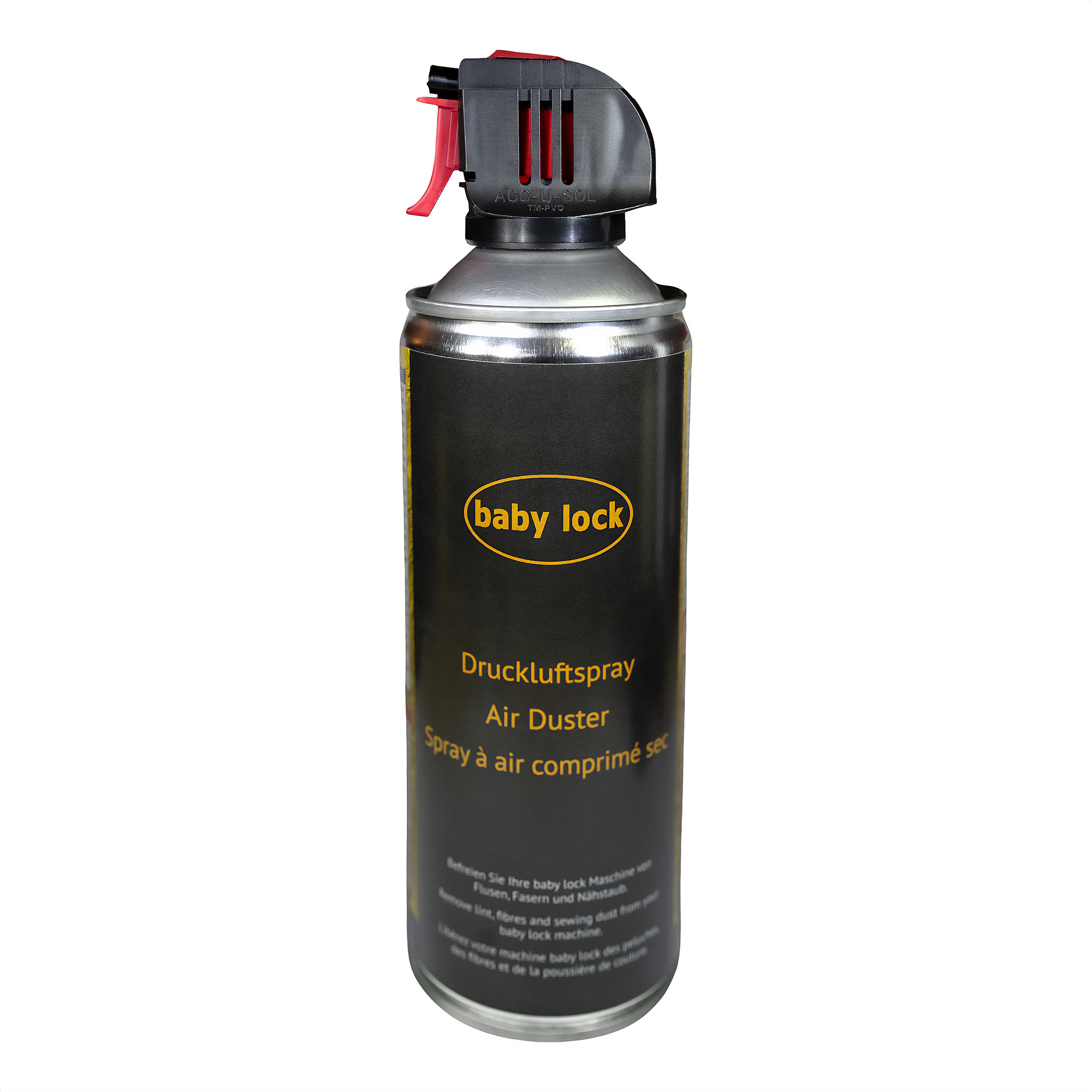 Baby Lock Druckluftspray (zum Reinigen der Nähmaschine 400 ml) Baby Lock Druckluftspray (zum Reinigen der Nähmaschine 400 ml)