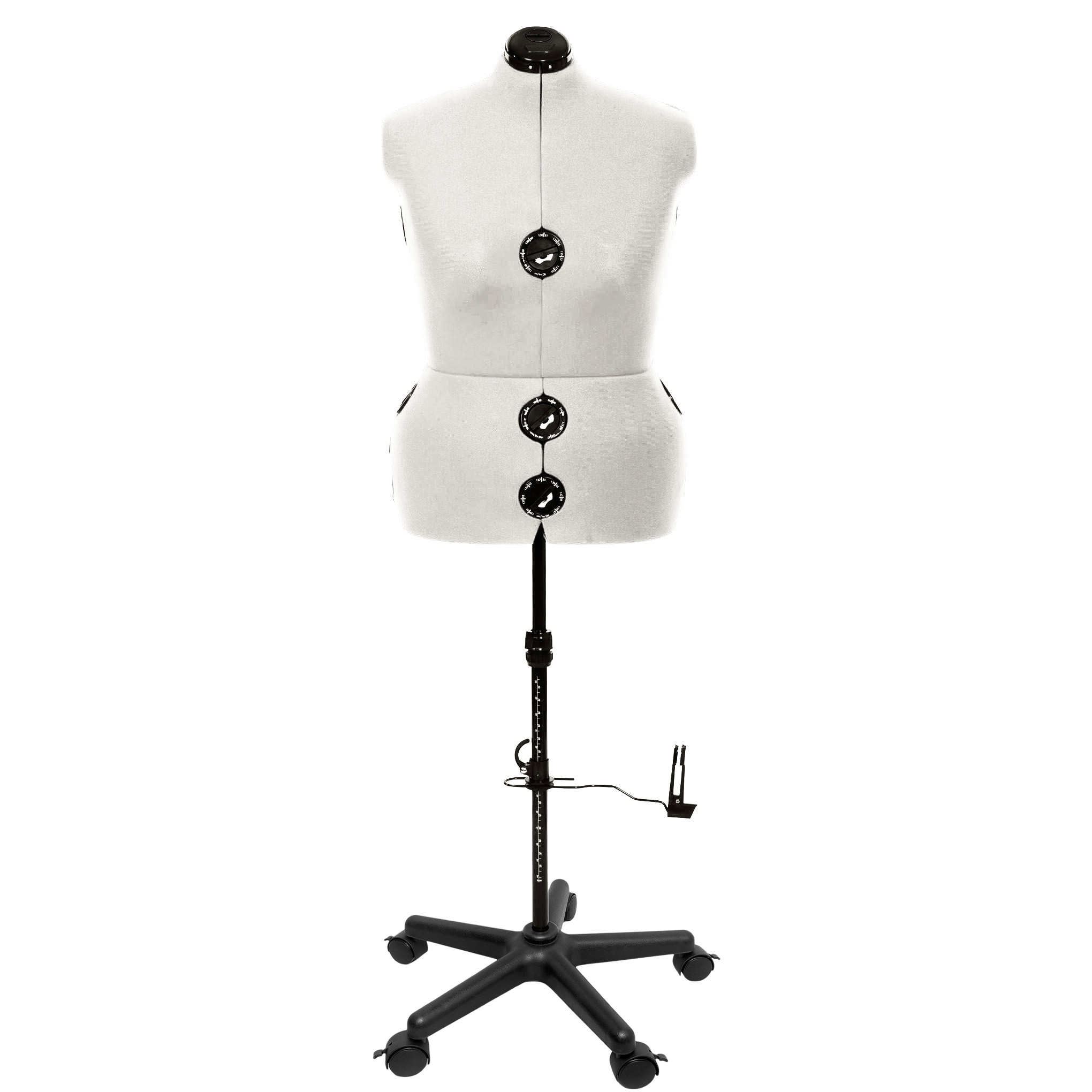Schneiderpuppe XL beige mit Rollen Diana D