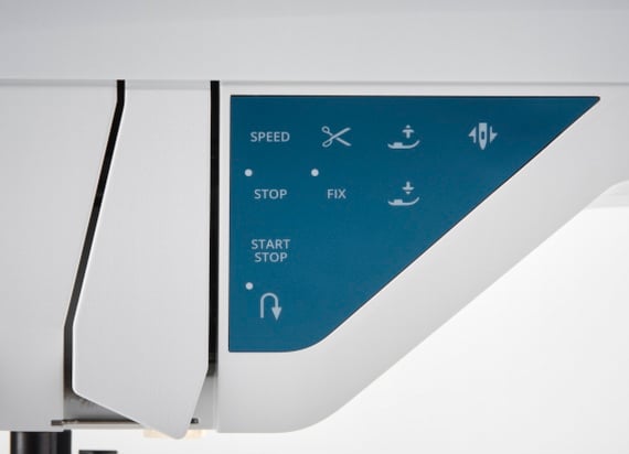 Bedienoberfläche der Sapphire 85