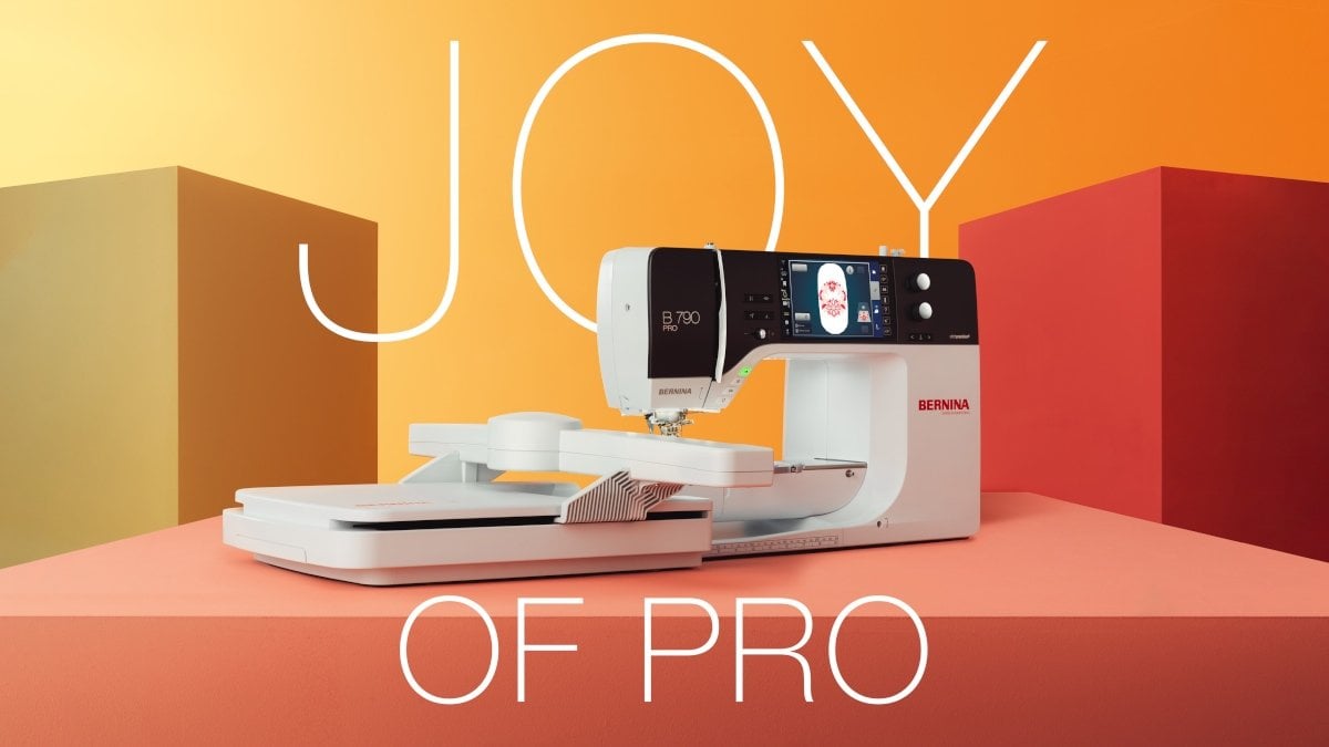 BERNINA 790 PRO Näh- und Stickmaschine