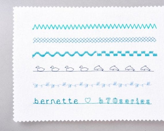 bernette b79 Zier- und Quiltstiche