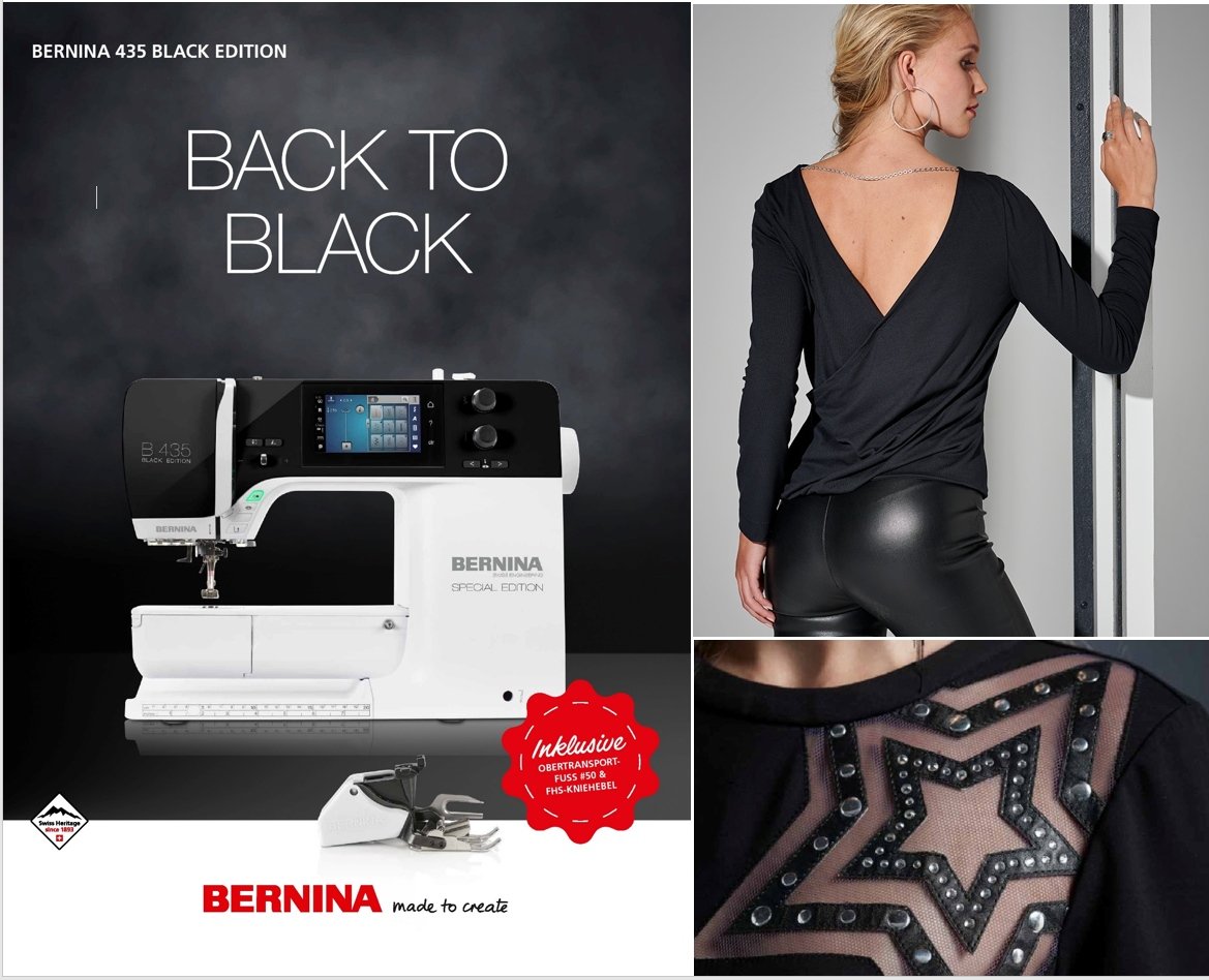 BERNINA 435 Black Edition