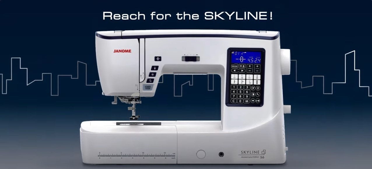 Janome Skyline S6 Banner