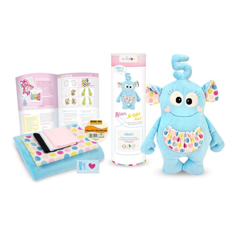 Kullaloo Materialset Alien B-Day Bibs (türkis/ gepunktet) Kullaloo Materialset Alien B-Day Bibs (türkis/ gepunktet)