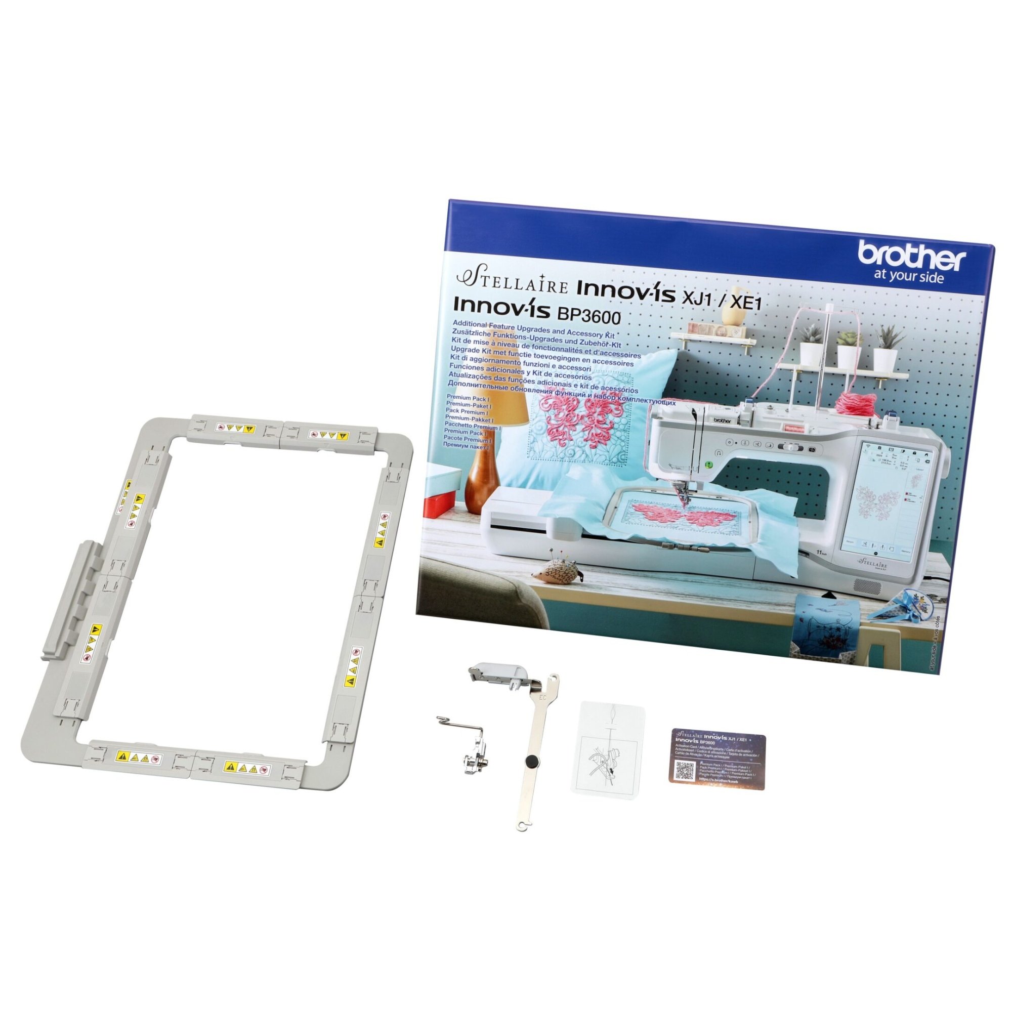 Brother Stellaire Innov-ís Upgrade-Kit von XE1 / XJ1 auf XE2 / XJ2 Brother Stellaire Innov-ís Upgrade-Kit von XE1 / XJ1 auf XE2 / XJ2