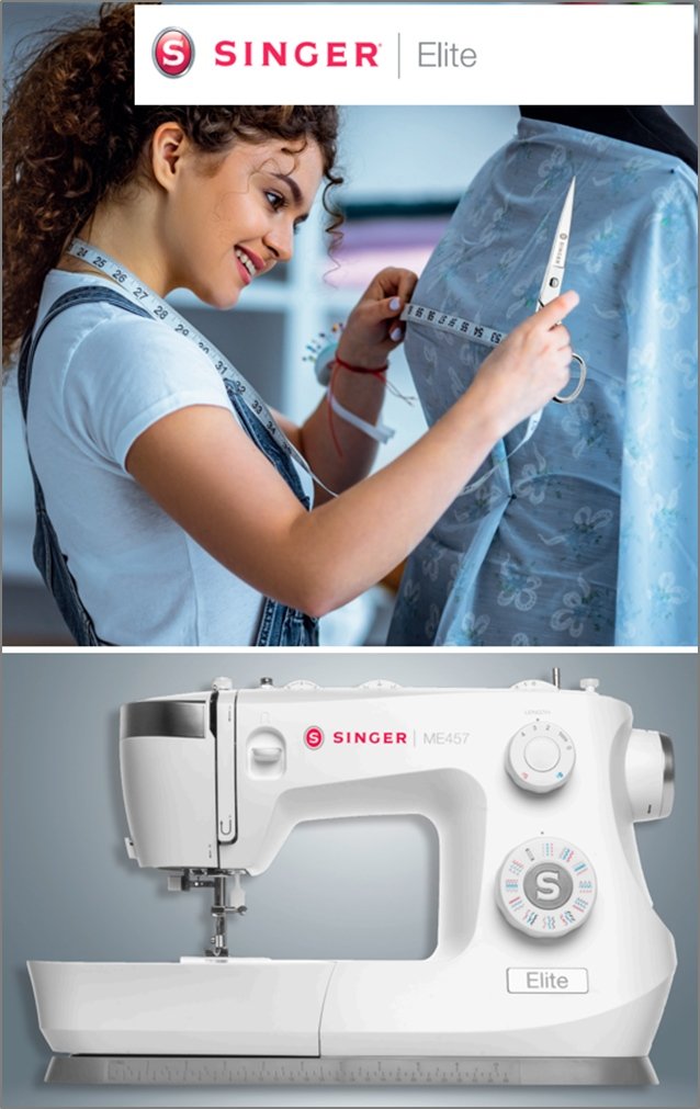 SINGER Elite ME457 Frontalansicht