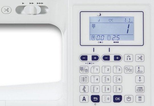 Brother Innov-is F410 – LC-Display