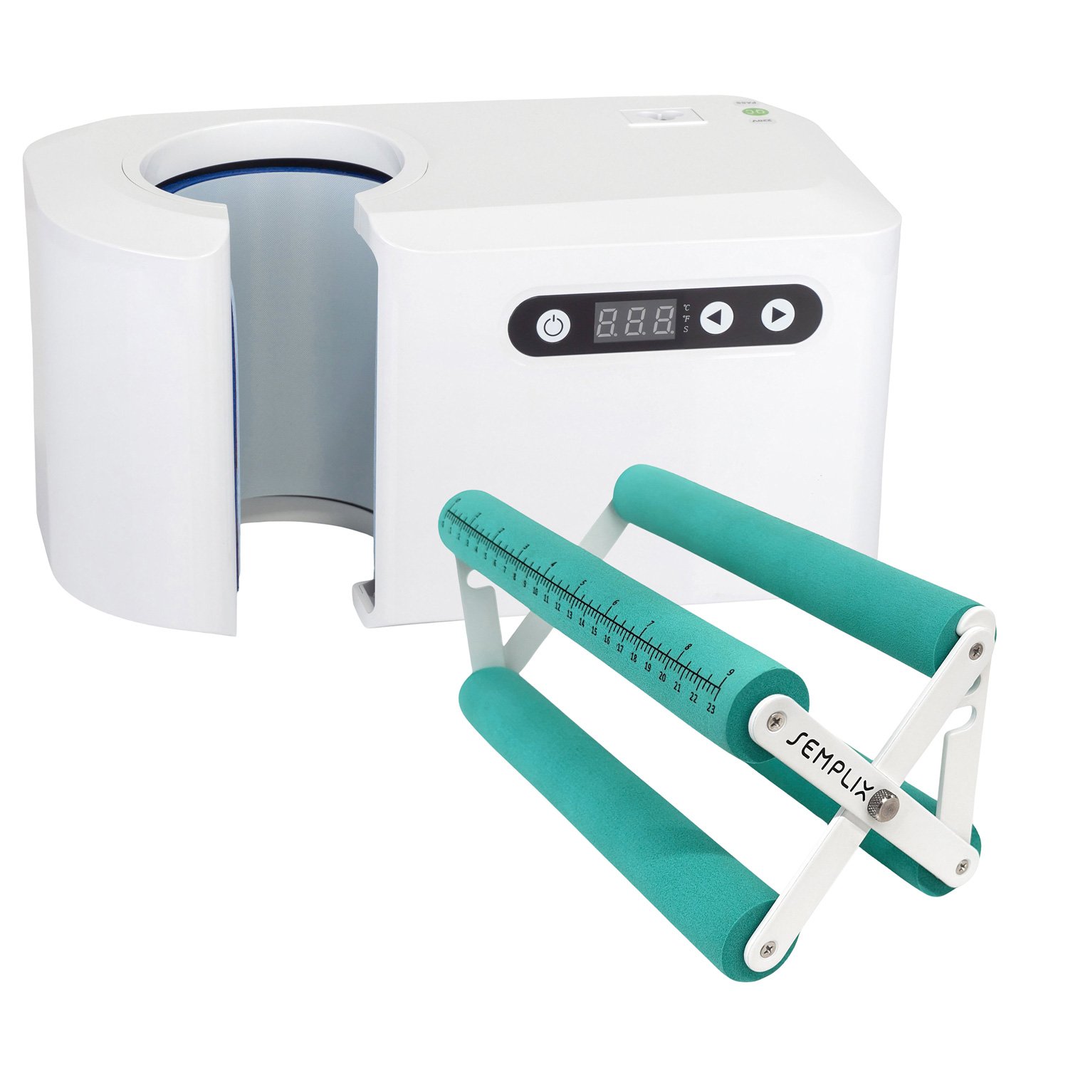 Semplix OneTouch MugPress 2 + Becherhalter (mintgrün)