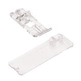 Schnureinnähfuß und Schnurführung