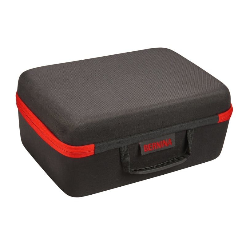 Bernina Zubehörkoffer (ohne Zubehör/ 3 Einsätze/ 33 x 15 x 25 cm/ schwarz-rot) Bernina Zubehörkoffer (ohne Zubehör/ 3 Einsätze/ 33 x 15 x 25 cm/ schwarz-rot)