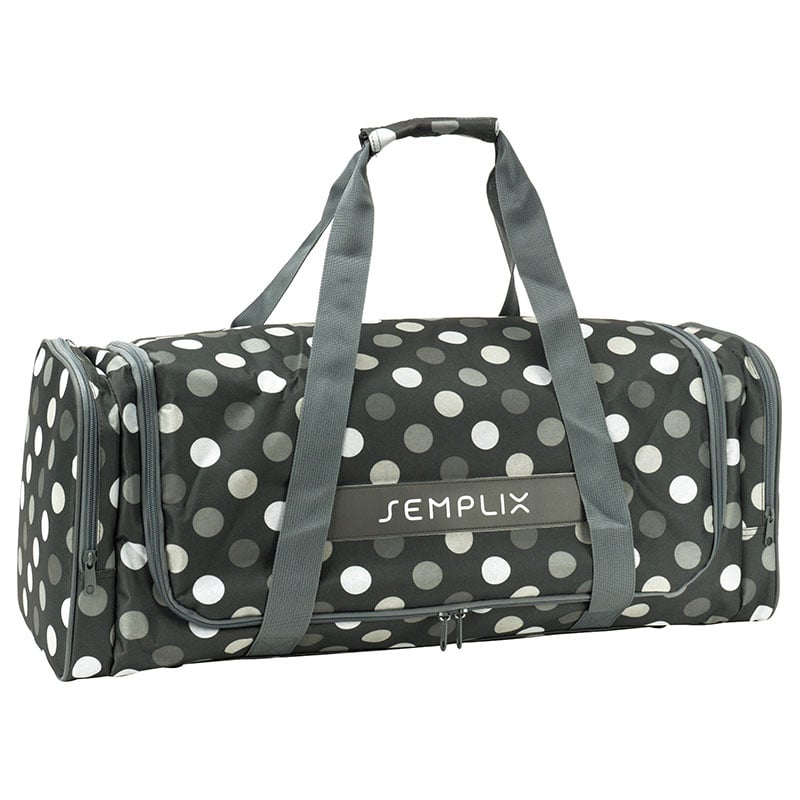 Semplix Plottertasche Polka Dots (anthrazit/ grau/ 62 x 22 x 25 cm) Semplix Plottertasche Polka Dots (anthrazit/ grau/ 62 x 22 x 25 cm)